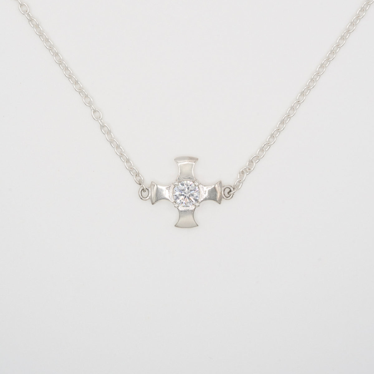 CROSS BALL NECKLACE
