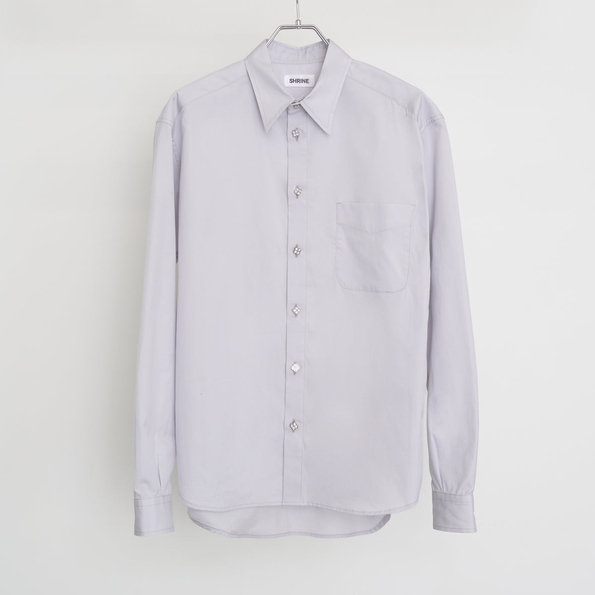 STONE BUTTONE SHIRT
