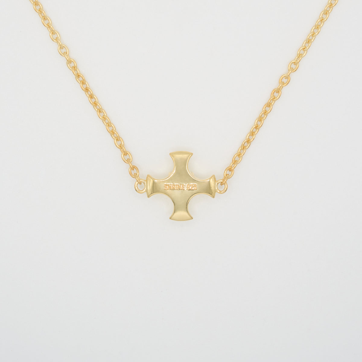 CROSS BALL NECKLACE